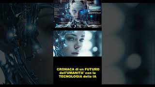 CRONACA di un FUTURO dell'UMANITA' con la TECNOLOGIA della IA #shorts