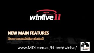 WINLIVE PRO SYNTH 11 - software based MIDI File Backing Track Player/DAW.