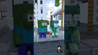 Practice to become a master🔥 - Baby zombie minecraft animations