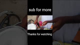 Dhaka_Arambagh street food dragon fruit juice | Bangladeshi street food video | #funofdailylife