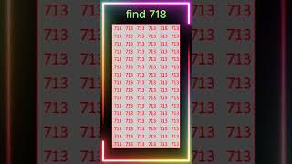 find 718 #shorts