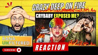 Crazy Deep | THE INTERNET'S BIGGEST CRY BABY LEAKS MY CHAT🤡 - ‪@theRachitroo Roast | Reaction