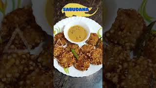 Sabudana Vada Recipe 🤤 #sabudanavada #vada #recipe #shorts