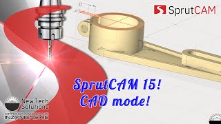 SprutCAM 15 - CAD mode beta! (trailer)