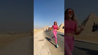 Беговой туризм в деле 🏃‍♀️🇪🇬