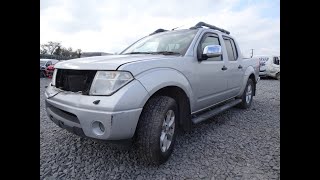 Обзор машины и проверка двигателя Nissan Navara (D40) 2.5 D YD25DDTI 2007 год МКПП (Англия) FML14