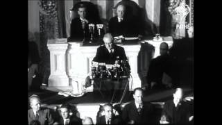 America Declares War on Japan   President Roosevelt Speech