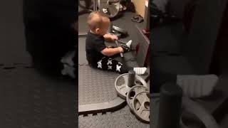 baby gym influencer #babyshorts #cutebaby #funnyshorts