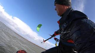 Kitesurf keyhaven 35 knots