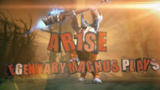 Dota 2 Ar1se Magnus Great Plays Incredible ComeBack From A Hard Game ! 7.36A