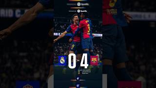 Real Madrid - Barcelona. Brief match review 26.10 #football #elclasico #shorts