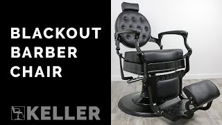 Blackout Barber Chair | Keller International