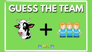 Guess The Football SPORTS TEAM By Emoji Quiz Game - NFL Edition