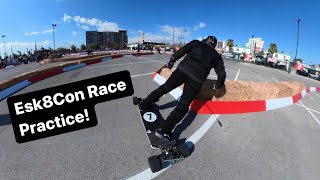 Esk8Con ‘23 Race Practice w/ Pro Class Champion! - Stooge Race Boards V5