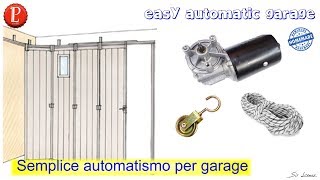 Motore per garage scorrevole apertura orizzontale