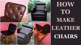 how to make leather chairs// best models//stap by stap processing making video// SIVA SOFA TUTORIAL