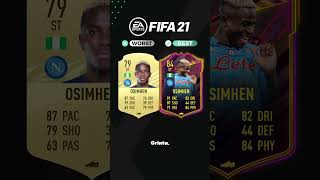 Victor Osimhen - Pires vs Meilleures cartes FUT ! (FIFA 18 - FC 24) #fifa #ratingyourteams #fc24