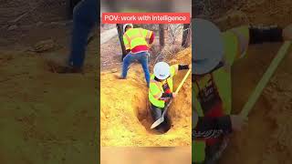 POVwork with intelligence #construction #funnyvideo #adamrose #shorts #shortvideo