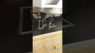 Cutting Aluminum Letter