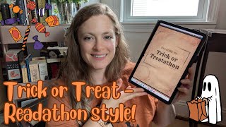 Trick-or-Treat -athon October TBR 🎃🍬