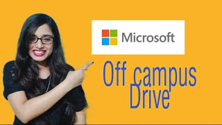 MICROSOFT is Hiring || Off-Campus