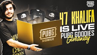 PUBG MOBILE Gully Squad Challenge | custom room giveaways | 47 khalifa is live