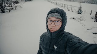 Snowboarding at Cataloochee, NC￼ ￼