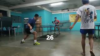 50 Forehand spin Challenge table tennis