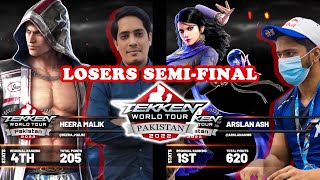 Heera Malik vs Arslan Ash - Losers Semi-Final - TEKKEN World Tour 2022 Pakistan Regional Finals