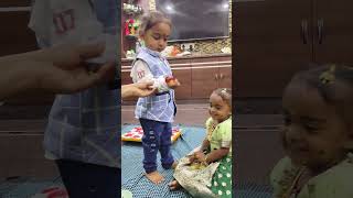 cute moments🥰🥰🥰#trending #rakhi #rakshabandhan #babytwins #babyshorts #shorts #videos #viral #reels