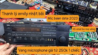 Dọn kho Thanh lý vang giá 250k 1 chiếc, Amly Nhật,mic bãi baier date 2023 lướt 0383.03.04.05