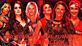 30 WOMENS ROYAL RUMBLE MATCH 2022 ENTRY PREDICIONS BY ||RATED R CITY||