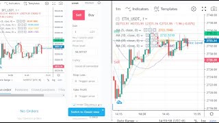 Live Coin Ethereum  (ETH) & Bitcoin (BTC) Cryptocurency 01 Februari 2022