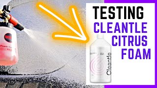 Testing Cleantle Citrus Foam | Product review