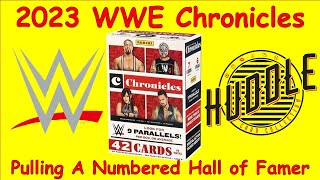 WOW I Pulled A Numbered HOFer From A 2023 WWE Chronicles Blaster