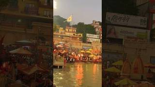 Ganga arti #haridwar #haridwaraarti #shorts #youtubeshorts #trendingshorts