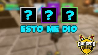 ESTO ME DIO POR MATAR A GREGG😲DUNGEON QUEST ROBLOX⚔️