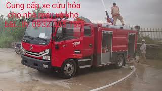 Bán xe cứu hỏa cho nhà máy ,kho bãi, công ty. liên hệ 0932385199 có bàn giao hướng dẫn vận hành