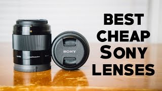 BEST BUDGET LENSES FOR SONY A6000