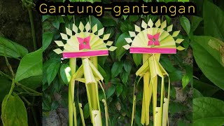 CARA MEMBUAT GANTUNG GANTUNGAN GALUNGAN