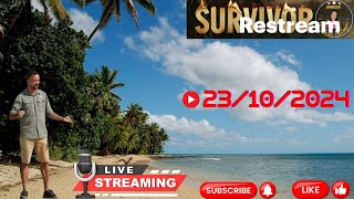 Live survivor 23/10/2024 με ζωντανο σχολιασμο!