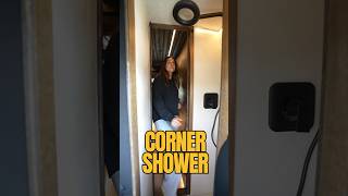 Best Vanlife Shower! #vanlife #vanconversion #vanbuild #tinyhouse #vanliving #tinyhome #shower