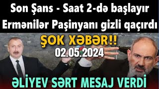 Son Şans - Saat 2-də başlayır: Ermənilər Paşinyanı gizli qaçırdı