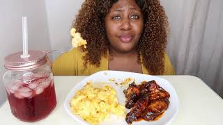 Mukbangs are disgusting! The people that watch Mukbangs are disgusting mac and cheese with bbq wings