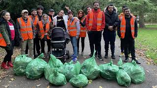 CLEANING VICTORIA PARK