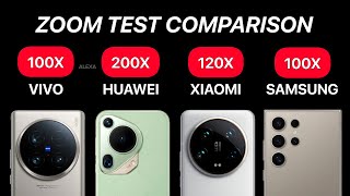 Vivo VS Huawei VS Xiaomi VS Samsung Camera Zooming Test Comparison #alexamobileskil