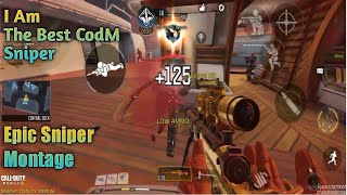 I Am The Best CodM Sniper | Epic Sniper Montage | Legendary Rank Highlight