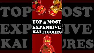 Top 5 most expensive Lego Ninjago Kai minifigures🔥#lego #ninjago #legoninjago #ninjagokai