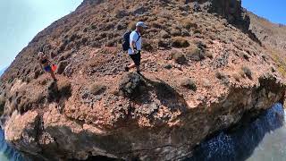 Wandern von Xerokampos zum Alona Beach auf Kreta #Insta360