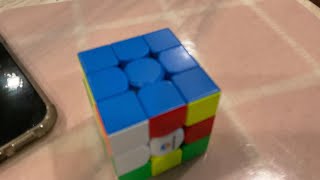 Speedrunning 3x3 Rubik's Cube ( One Colour ) ( i am just beginner )